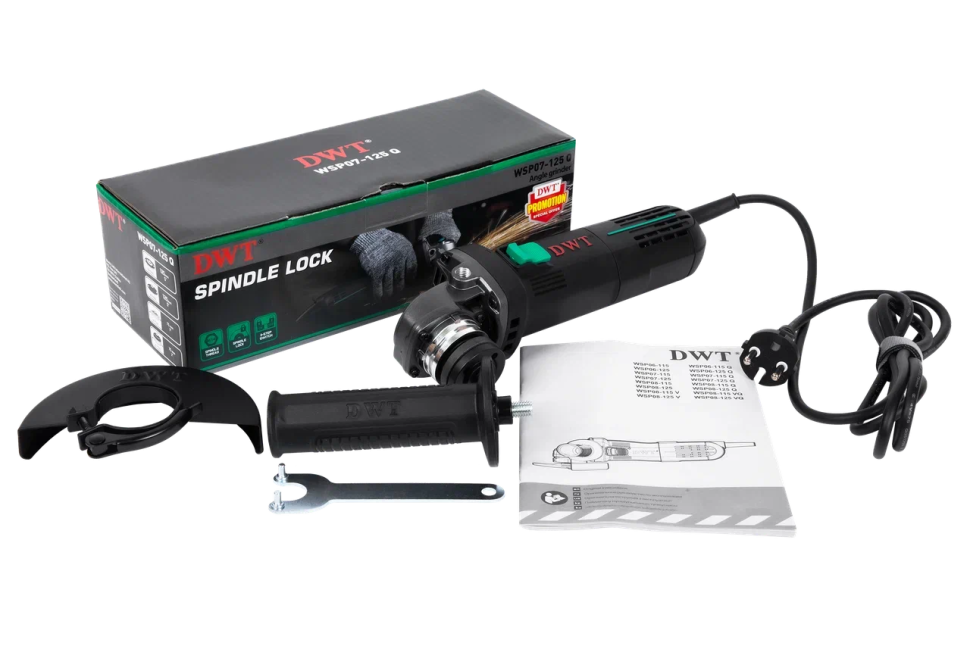 Угловая шлифовальная машина DWT WSP07-125 Q