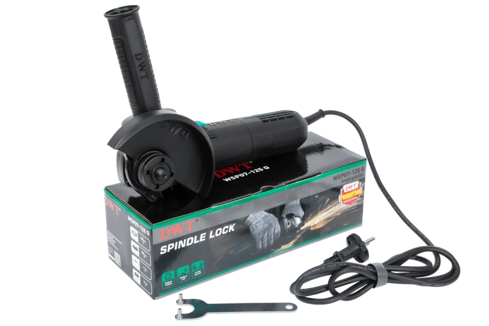 Угловая шлифовальная машина DWT WSP07-125 Q