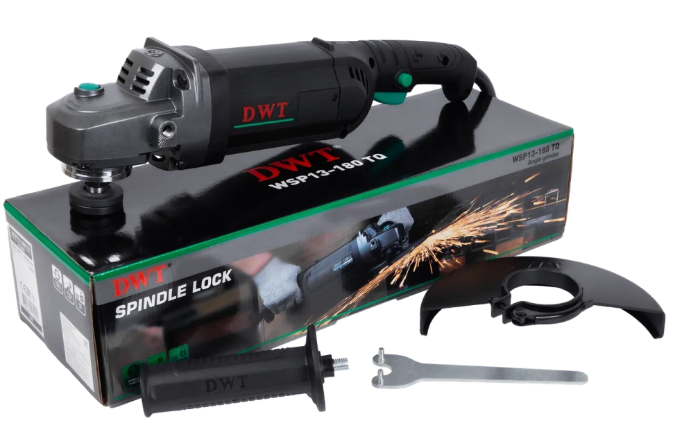 Угловая шлифовальная машина DWT WSP13-180 TQ
