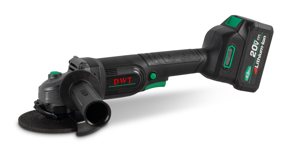 Бесщеточная аккумуляторная угловая шлифовальная машина DWT AWSP-20-125 D-4C2 BMC