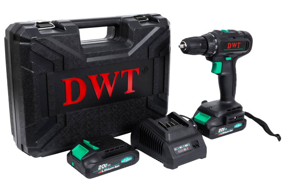 Аккумуляторная дрель-шуруповерт DWT ABSP-20 NF-2 BMC