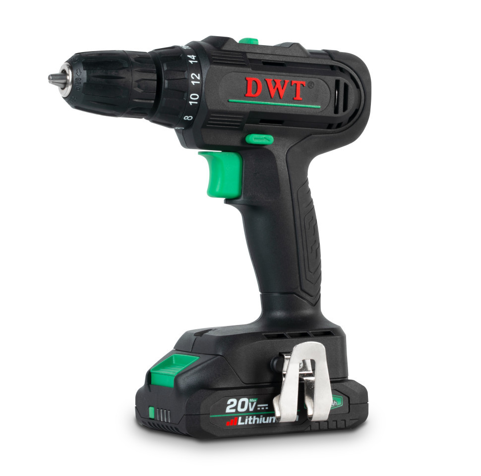 Аккумуляторная дрель-шуруповерт DWT ABSP-20 NF-2 BMC