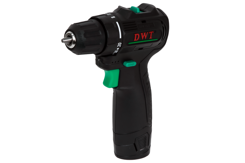 Бесщеточная аккумуляторная дрель-шуруповерт DWT ABSP-12 DN-2 BMC