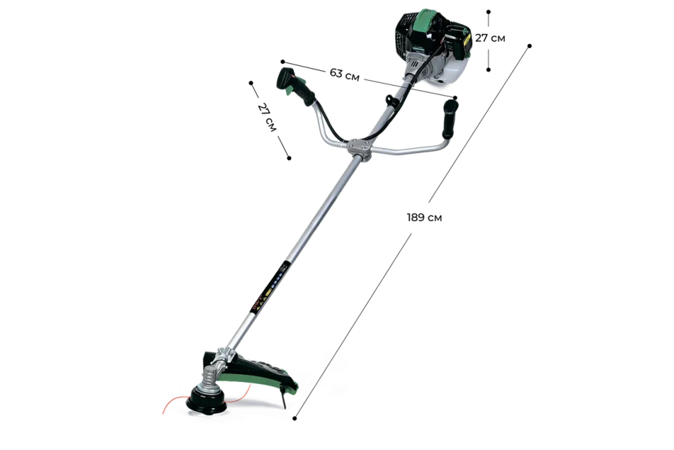 Триммер бензиновый DWT BFSP1601 (1,6л.с.)