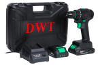Бесщёточная аккумуляторная дрель-шуруповёрт DWT ABSP-20 DNM-2 BMC
