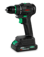 Бесщёточная аккумуляторная дрель-шуруповёрт DWT ABSP-20 DNM-2 BMC