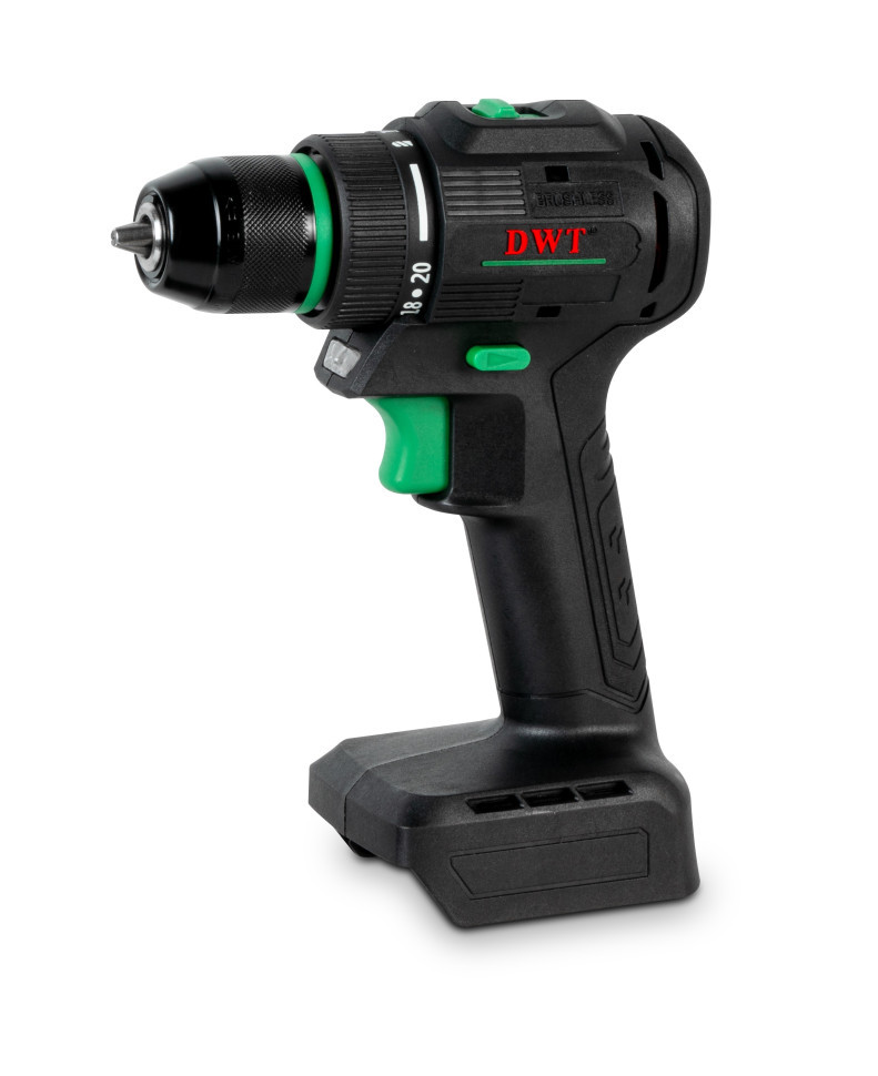 Бесщёточная аккумуляторная дрель-шуруповёрт DWT ABSP-20 DNM-2 BMC