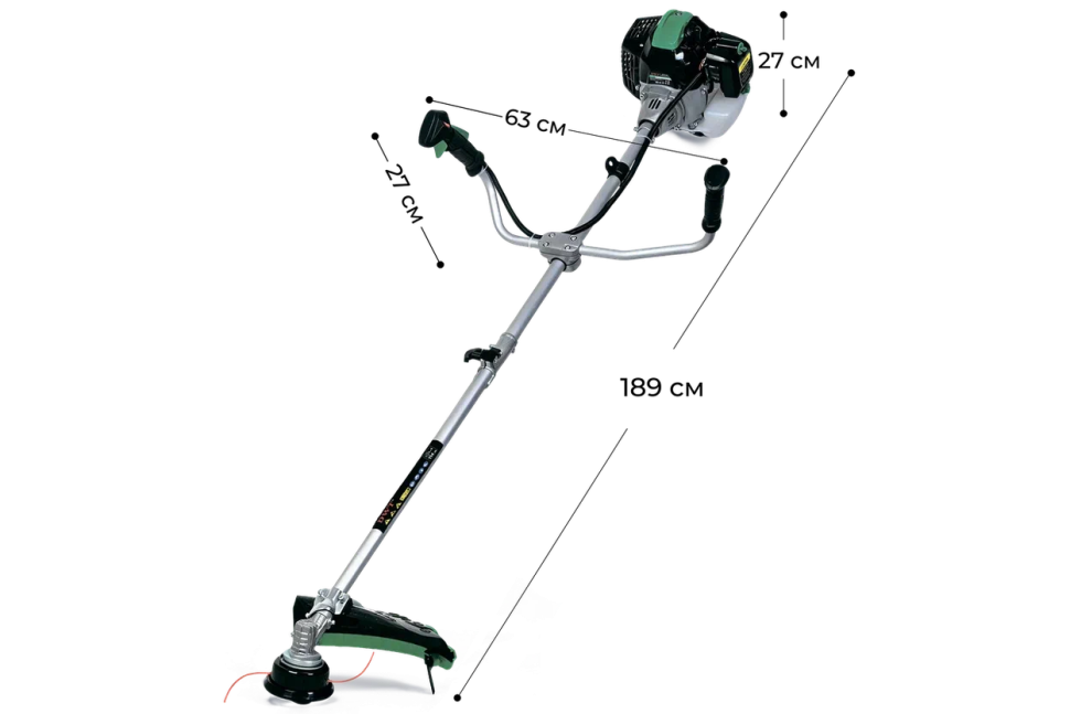 Триммер бензиновый DWT BFSP2102 (2,1л.с.)