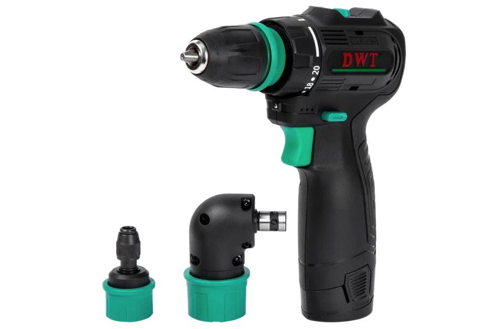 Бесщеточная универсальная аккумуляторная дрель-шуруповерт DWT ABSP-12 NQ-2 BMC