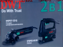 Набор электроинструментов SET-2-DWT - Лобзик STSP05-65 DV + Угловая шлифовальная машина WSP07-125 Q