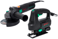 Набор электроинструментов SET-2-DWT - Лобзик STSP05-65 DV + Угловая шлифовальная машина WSP07-125 Q