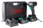 Бесщеточный аккумуляторный ударный винтоверт DWT ASCP-20 DN-4C2 BMC