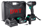 Бесщеточный аккумуляторный ударный гайковерт DWT ABWP-20 DN-4C2 BMC