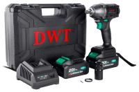 Бесщеточный аккумуляторный ударный гайковерт DWT ABWP-20 DN-4C2 BMC