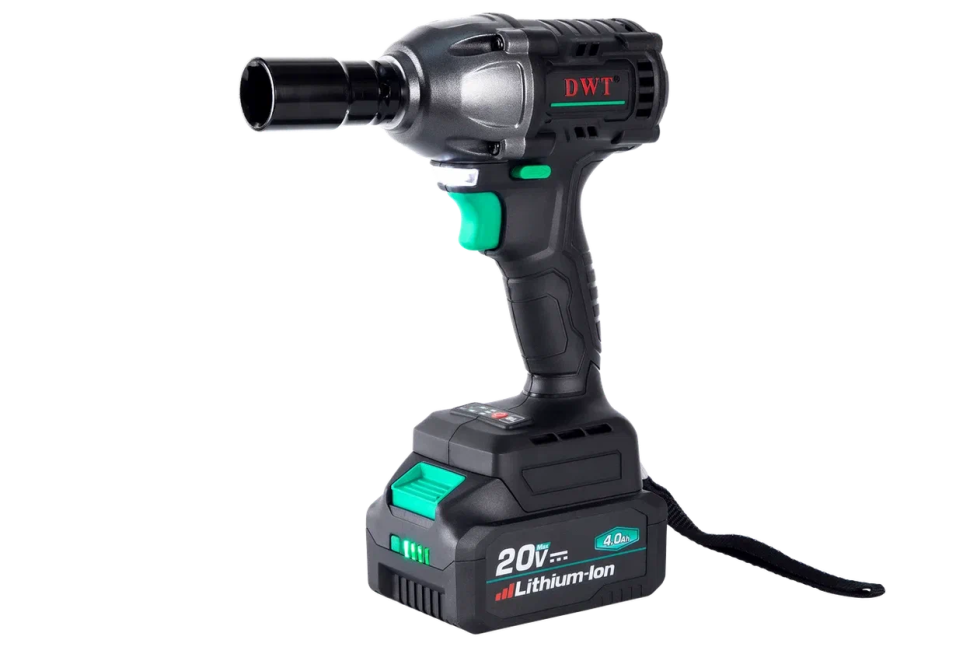 Бесщеточный аккумуляторный ударный гайковерт DWT ABWP-20 DN-4C2 BMC