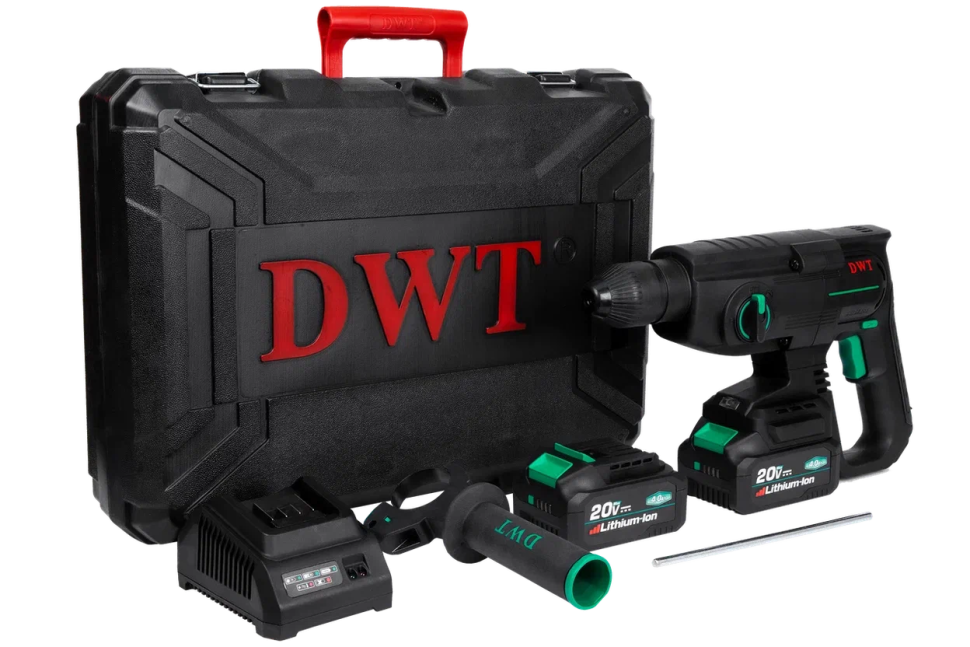 Бесщеточный аккумуляторный перфоратор DWT ABHP-20-26D-4C2 BMC