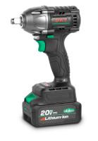 Бесщеточный аккумуляторный ударный гайковерт DWT ABWP-20 DN-4C1 (1 АКБ; ЗУ; Кейс)