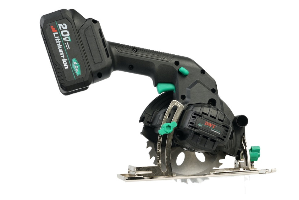Бесщеточная аккумуляторная дисковая пила DWT AHKP-20-140 DN-4С2 BMC