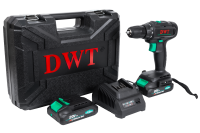 Набор электроинструментов SET-3-DWT: перфоратор SDS-Plus SBHP08-26 BMC + аккумуляторная дрель-шуруповерт ABSP-20 NF-2 BMC.