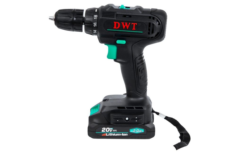 Набор электроинструментов SET-3-DWT: перфоратор SDS-Plus SBHP08-26 BMC + аккумуляторная дрель-шуруповерт ABSP-20 NF-2 BMC.