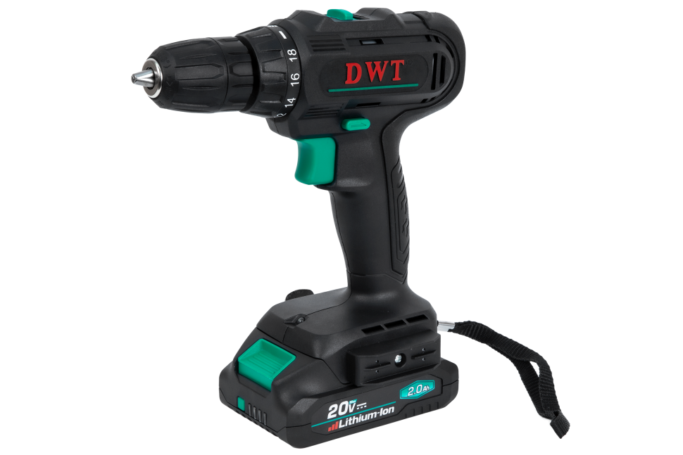 Набор электроинструментов SET-3-DWT: перфоратор SDS-Plus SBHP08-26 BMC + аккумуляторная дрель-шуруповерт ABSP-20 NF-2 BMC.